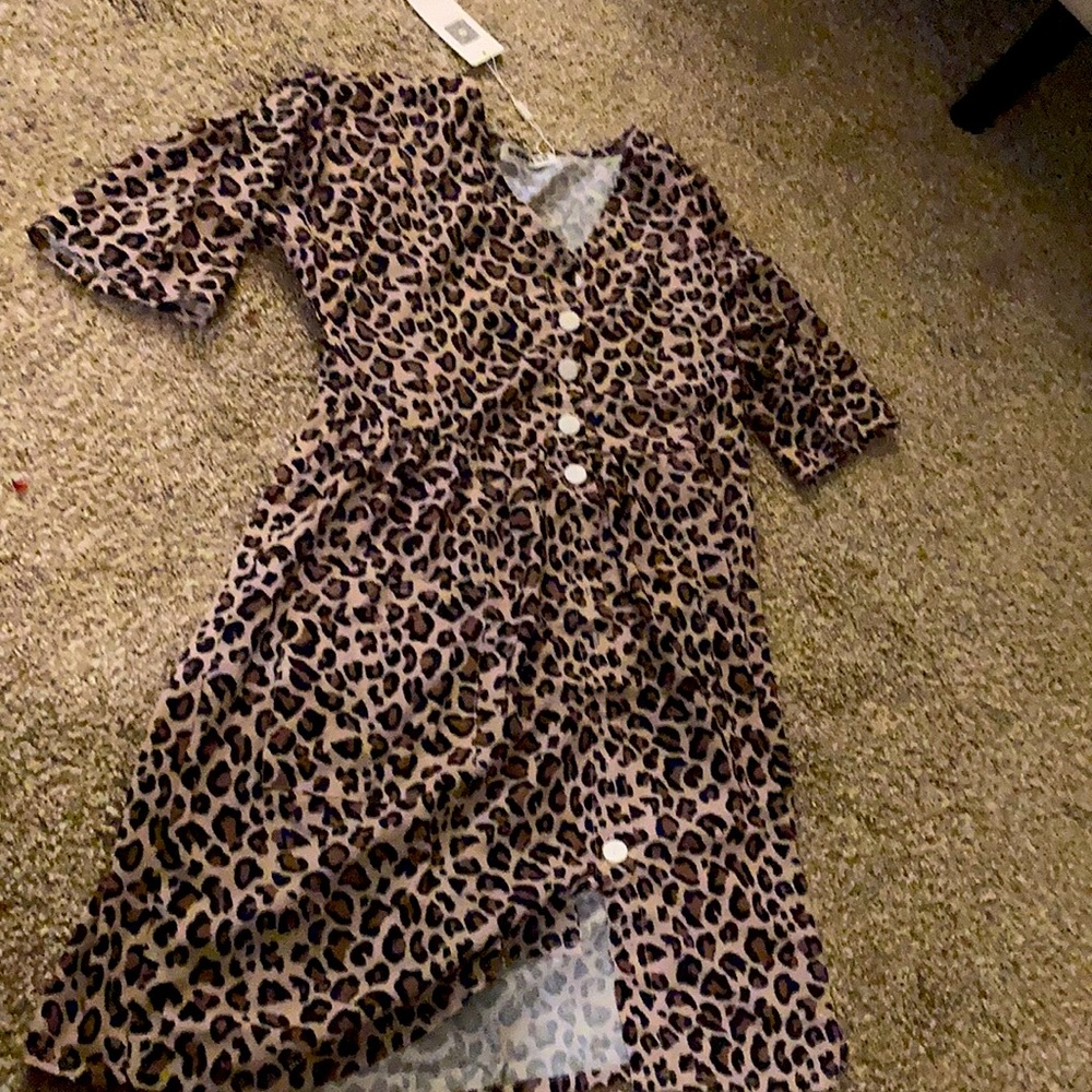 Amazon leaopard print dress